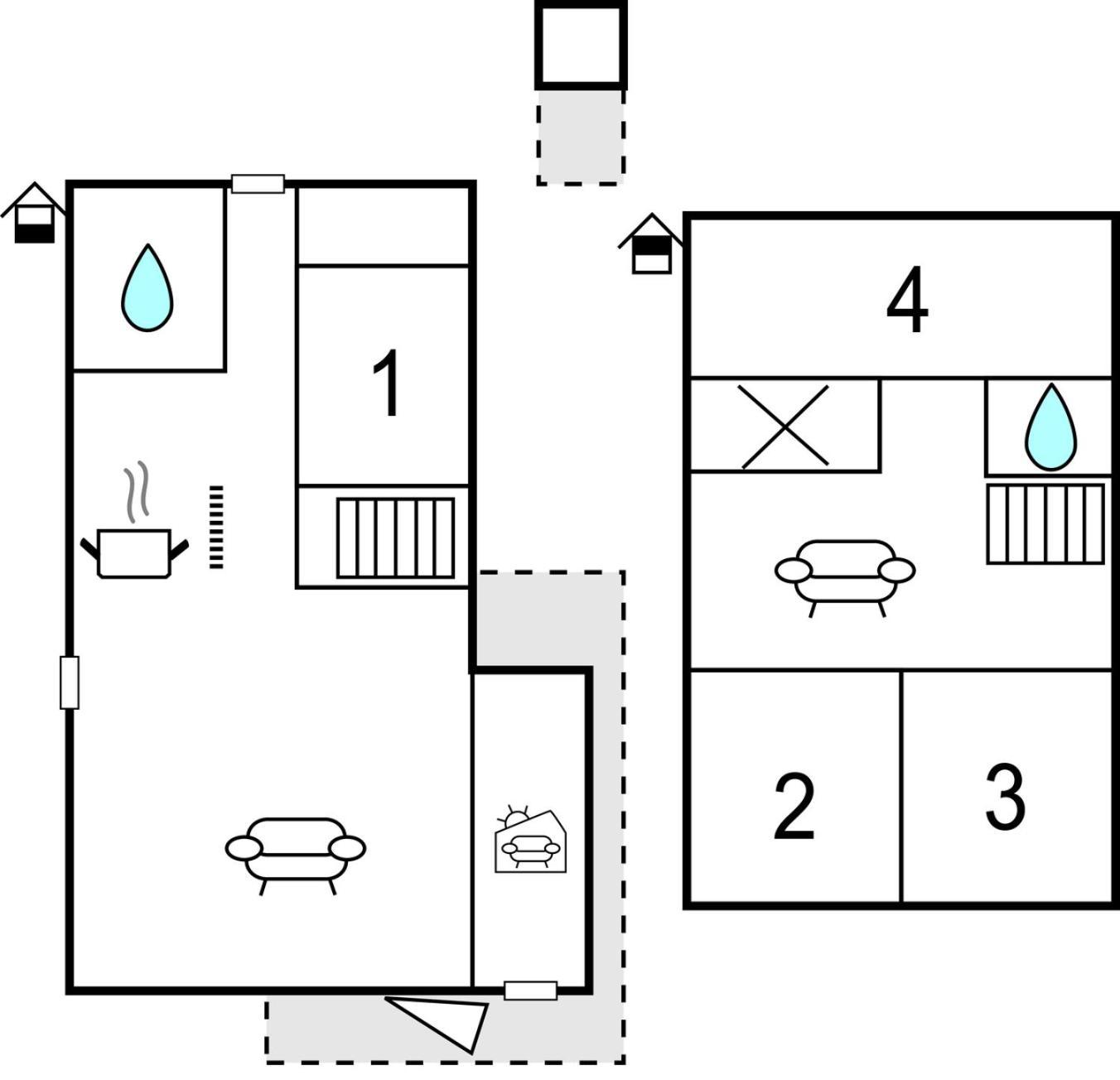 4 Bedroom Lovely Home In Hoeganaes Bagian luar foto
